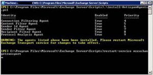 Tính năng lọc spam của Exchange Server 2007 không cần Exchange Server 2007 Edge Server