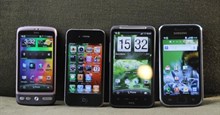 iPhone 4 và HTC hàng xách tay lên giá