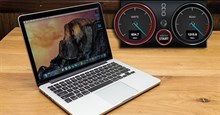 MacBook Pro 13" Retina : Đo tốc độ ghi chép file