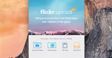 Flickr ra mắt công cụ upload ảnh cho OSX/Windows