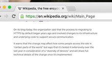 Wikipedia chính thức sử dụng giao thức mã hóa HTTPS