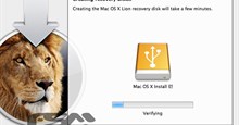 Tạo đĩa phục hồi hệ điều hành Mac OS X Lion