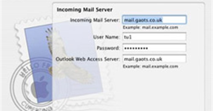 Truy cập Exchange 2007 từ máy tính Apple Macintosh (Phần 1)