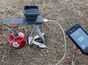 Công nghệ sạc pin điện thoại bằng lửa