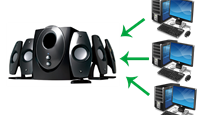 Cách chia sẻ loa trong hệ thống mạng LAN?