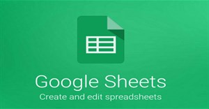 Danh sách phím tắt thông dụng cho Google Sheets trên Android (Phần cuối)