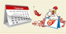 Cách lên lịch sự kiện Tết với bộ lịch CalendarDC