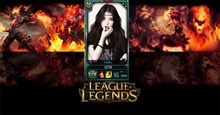 Cách ghép ảnh vào khung xếp hạng game Liên Minh Huyền Thoại