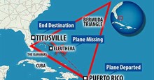 Một vụ mất tích máy bay mới đầy bí ẩn lại xảy ra tại tam giác quỷ Bermuda