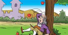 Isaac Newton khám phá ra lực hấp dẫn nhờ quả táo rơi trúng đầu chỉ là giai thoại