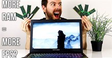 Nhiều RAM có làm nên sự khác biệt trong hiệu suất chơi game?