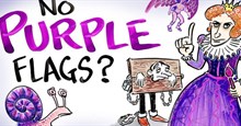 Chúng ta gần như không thấy quốc gia nào có cờ màu tím, tại sao vậy nhỉ?