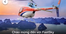 Hướng dẫn đặt trực thăng trên ứng dụng FastGo