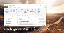 10 cách xóa ứng dụng trên máy tính Windows, gỡ phần mềm Windows nhanh nhất
