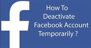 Cách khóa tài khoản Facebook tạm thời trên điện thoại, máy tính