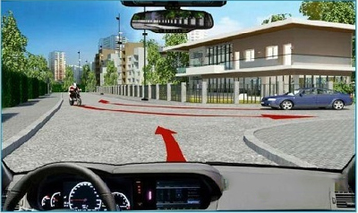 Câu hỏi 20: Các xe đi theo thứ tự nào là đúng quy tắc giao thông đường bộ?