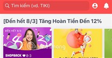 Cách nhận hoàn tiền khi mua sắm với Shop Back