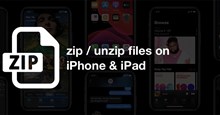 Cách nén và giải nén file trên iPhone