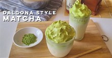 Cách làm Dalgona Matcha cực ngon và đơn giản
