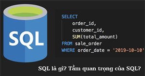 SQL là gì? SQL quan trọng như thế nào trong quản lý cơ sở dữ liệu?