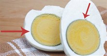 Viền xanh quanh lòng đỏ trứng luộc là gì? Ăn vào liệu có sinh bệnh?