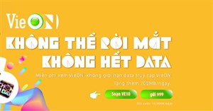 Cách đăng ký gói VieON data MobiFone