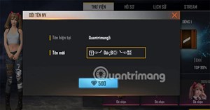 Tên Free Fire đẹp, tên FF hay