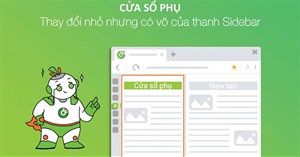 Cách duyệt 2 trang web Cốc Cốc trên cùng 1 cửa sổ