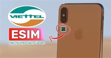 Cách đổi eSIM Viettel online ngay trên điện thoại
