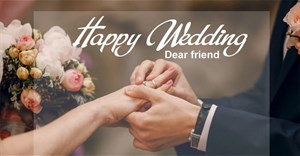 Những lời chúc mừng đám cưới hay, hài hước và ý nghĩa