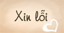 Stt xin lỗi người yêu chân thành nhất, giúp người ấy nhanh hết giận