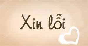 Stt xin lỗi người yêu chân thành nhất, giúp người ấy nhanh hết giận