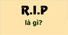 R.I.P là gì?