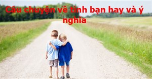 Những câu chuyện về tình bạn hay và ý nghĩa