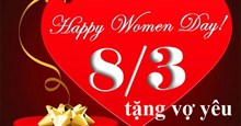 20 Lời chúc 8/3 cho vợ ngọt ngào