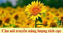 Stt năng lượng tích cực truyền cảm hứng và sức mạnh cho bạn