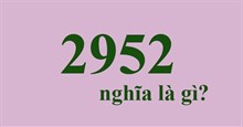 2952 nghĩa là gì trên Facebook?
