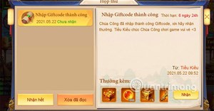 Code Danh Tướng 3Q, nhập code DT3Q 07/05/2026