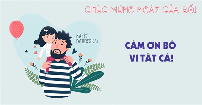 Lời cảm ơn cha sâu sắc và chân thành nhất