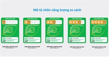Ý nghĩa nhãn năng lượng xếp hạng tiết kiệm điện trên đồ gia dụng