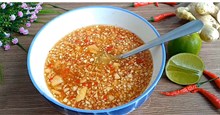 Cách pha nước mắm gừng chấm món gì cũng ngon