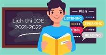 Lịch thi IOE chính thức năm 2025-2026