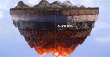 Khoan sâu 20km để khai thác năng lượng địa nhiệt
