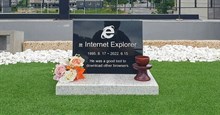 Internet Explorer đã được 'dựng mộ' tiếc thương tại Hàn Quốc nhưng nó lạ lắm