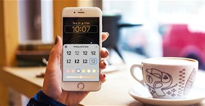 Cách đổi màu cầu vồng cho đồng hồ màn hình khóa iPhone