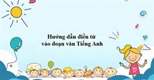 Hướng dẫn làm bài thi điền từ còn thiếu trên IOE