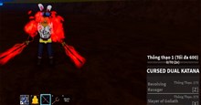 Cách nhận Cursed Dual Katana Blox Fruit