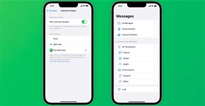 Hướng dẫn lọc tin nhắn rác trên iPhone