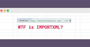 Hàm IMPORTXML: Tự động lấy bảng dữ liệu về Google Sheets