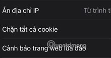 Cách bật cookie Liên Quân, cách tắt/bật cookie trên iPhone